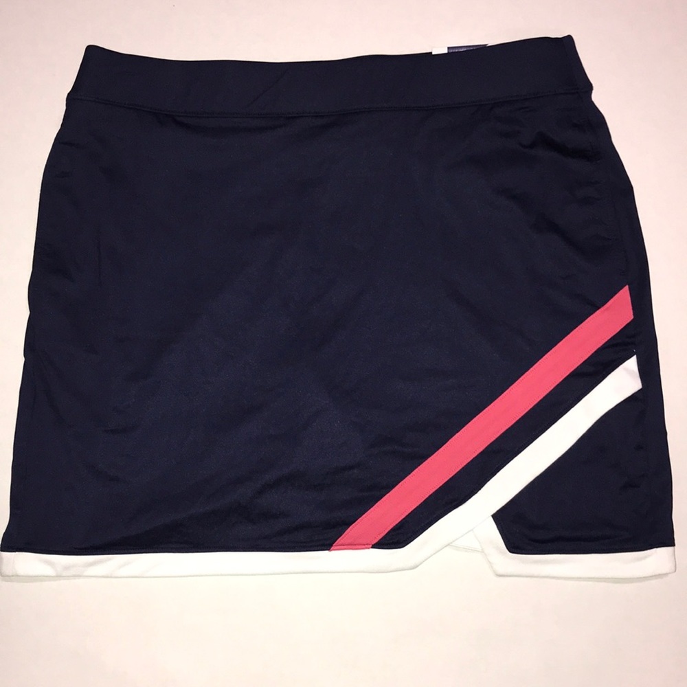 IZOD WOMEN'S COLOR BLOCK GOLF SKORT